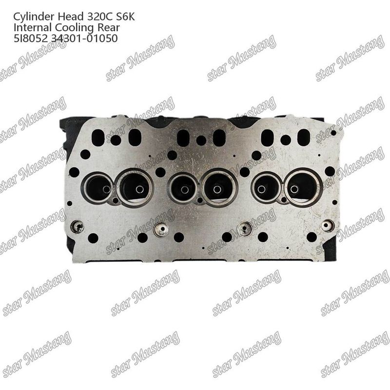 320C S6K Cabeça do cilindro do motor Refrigerador interno traseiro 5I8052 34301-01050 Para Mitsubishi Para peças sobressalentes do motor CAT