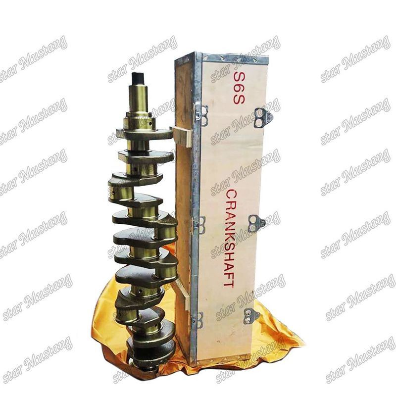 Crankshaft S6S 32B20-10010 32B20-10020 32B20-00010 Para reparos de motores diesel Mitsubishi