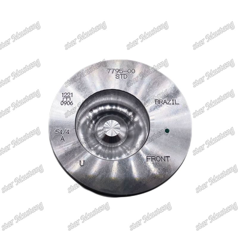 Pisto 4BT 4D102 6BT 6BT5.9 6D102 Câmara de combustão de 50 mm 3957795 3807795 Para peças de reparo de motores a diesel Cummins