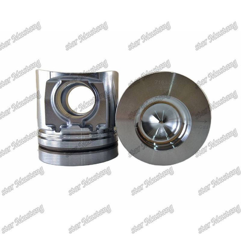 Pisto 4BT3.9 6BT5.9 59mm Câmara de combustão 3907163 Para peças de reparo de motores a diesel Cummins