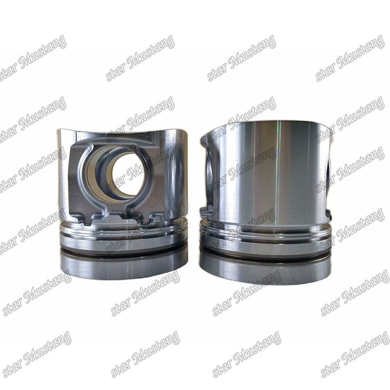 Pisto 4BT3.9 6BT5.9 59mm Câmara de combustão 3907163 Para peças de reparo de motores a diesel Cummins