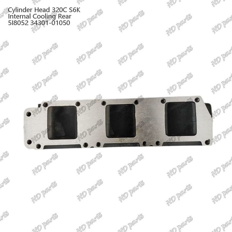 Cabeça de cilindro 320C S6K Refrigeração interna traseira 5I8052 34301-01050 Para peças de reposição de motores Mitsubishi