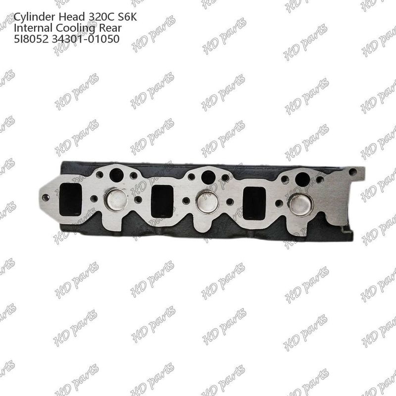 Cabeça de cilindro 320C S6K Refrigeração interna traseira 5I8052 34301-01050 Para peças de reposição de motores Mitsubishi