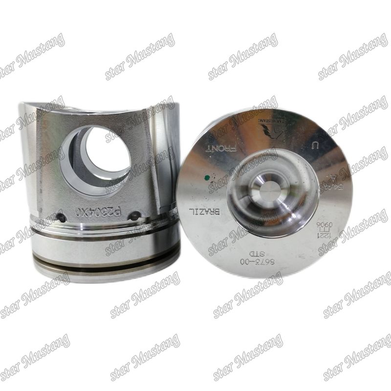 Pisto 6BT5.9 3928673 Câmara de combustão de 50 mm Para peças de reparo de motores a diesel Cummins