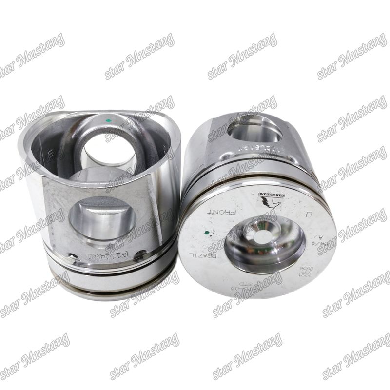 Pisto 6BT5.9 3928673 Câmara de combustão de 50 mm Para peças de reparo de motores a diesel Cummins