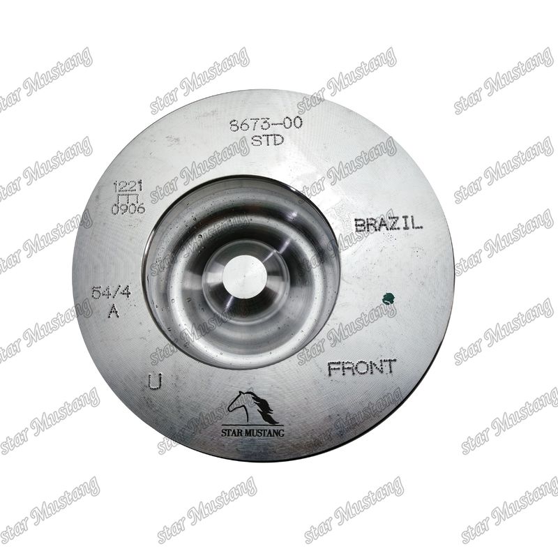 Pisto 6BT5.9 3928673 Câmara de combustão de 50 mm Para peças de reparo de motores a diesel Cummins