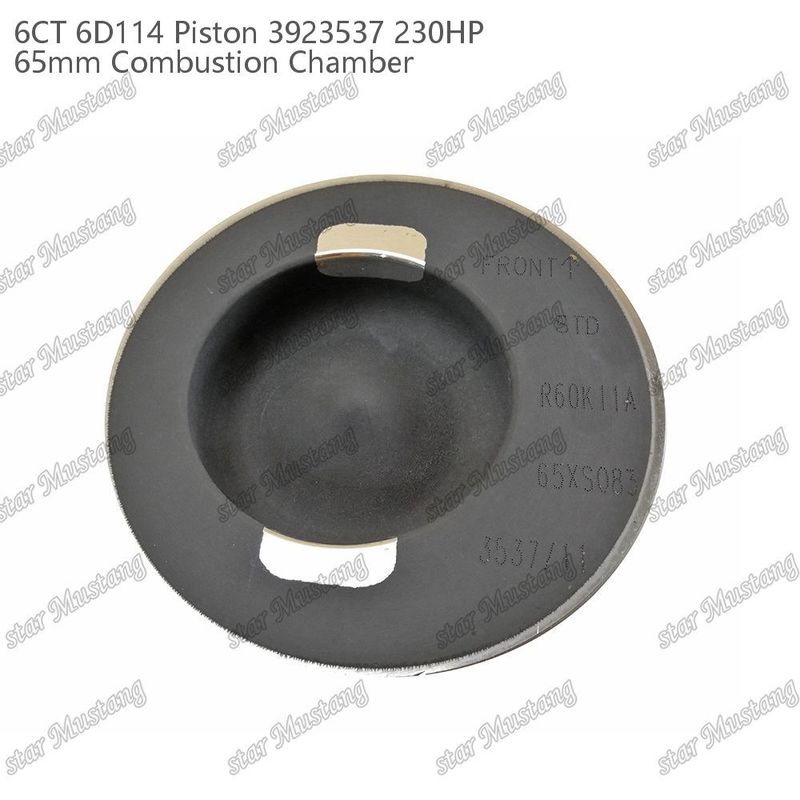 Pisto 6CT 6D114 230HP 3923537 65mm Câmara de combustão para peças de reparo de motores a diesel Cummins