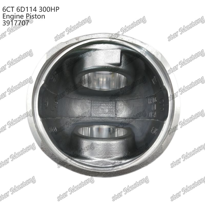 Pisto 6CT 6D114 300HP 3917707 55mm Câmara de combustão para peças de reparo de motores a diesel Cummins