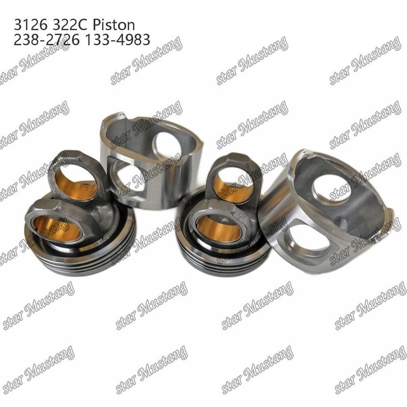 Pisto com pin 3126 322C Câmara tamanho 74mm 238-2726 133-4983