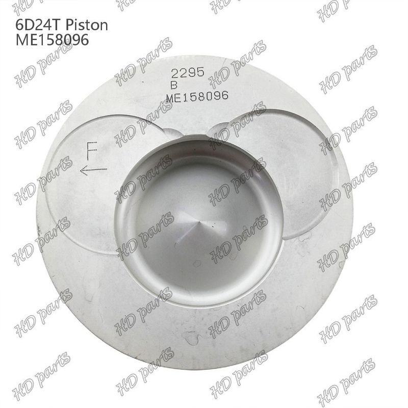 Pistola 6D24T Câmara de combustão 69mm 3.3 duplo inclinado x3x4mm ME158096 Para Mitsubishi Peças sobressalentes do motor