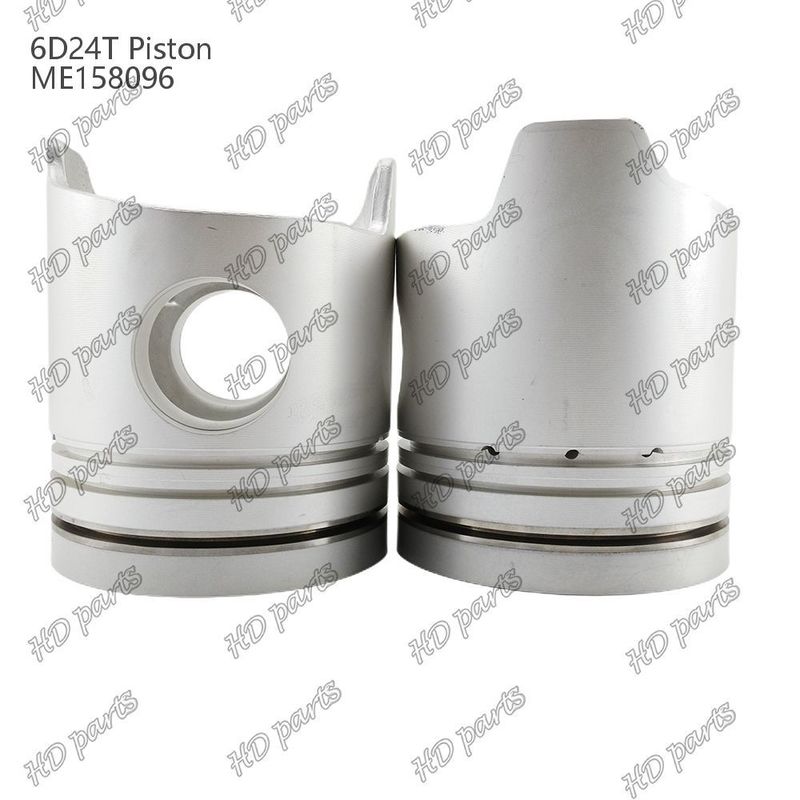 Pistola 6D24T Câmara de combustão 69mm 3.3 duplo inclinado x3x4mm ME158096 Para Mitsubishi Peças sobressalentes do motor