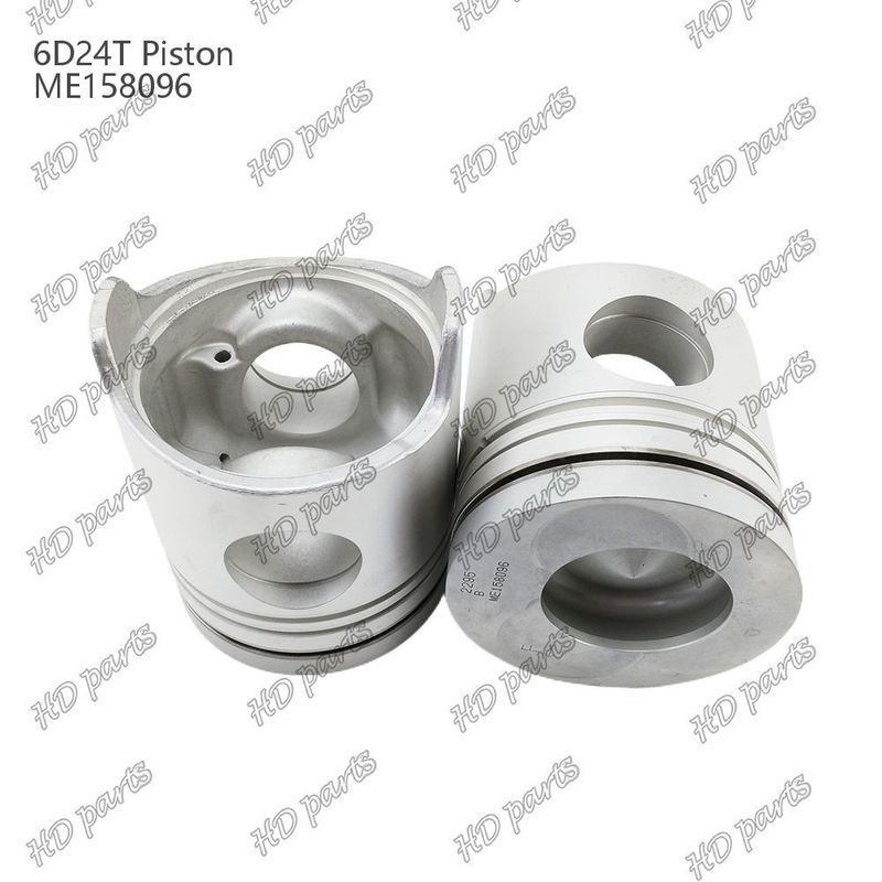 Pistola 6D24T Câmara de combustão 69mm 3.3 duplo inclinado x3x4mm ME158096 Para Mitsubishi Peças sobressalentes do motor