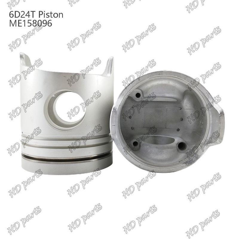 Pistola 6D24T Câmara de combustão 69mm 3.3 duplo inclinado x3x4mm ME158096 Para Mitsubishi Peças sobressalentes do motor