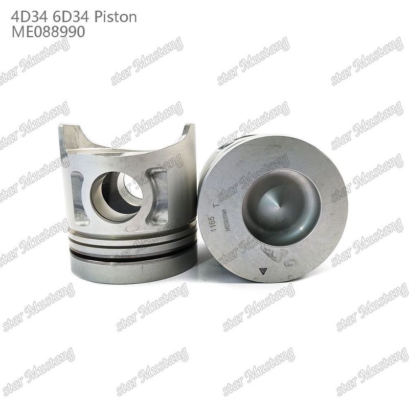 4D34 Furo do pistão do motor 36mm com Alfin sem galeria de óleo ME088990 Para peças de reposição do motor Mitsubishi