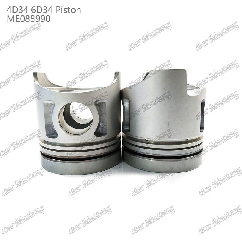 4D34 Furo do pistão do motor 36mm com Alfin sem galeria de óleo ME088990 Para peças de reposição do motor Mitsubishi