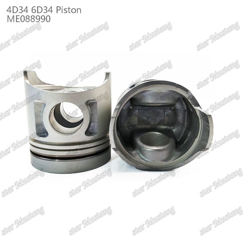 4D34 Furo do pistão do motor 36mm com Alfin sem galeria de óleo ME088990 Para peças de reposição do motor Mitsubishi