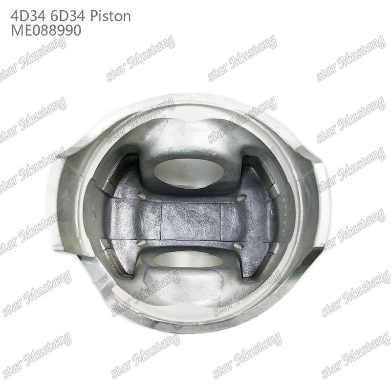 4D34 Furo do pistão do motor 36mm com Alfin sem galeria de óleo ME088990 Para peças de reposição do motor Mitsubishi