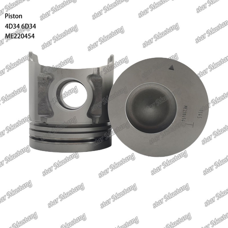 4D34 Furo do pistão do motor 36mm com Alfin com galeria de óleo ME220454 Para peças de reposição do motor Mitsubishi