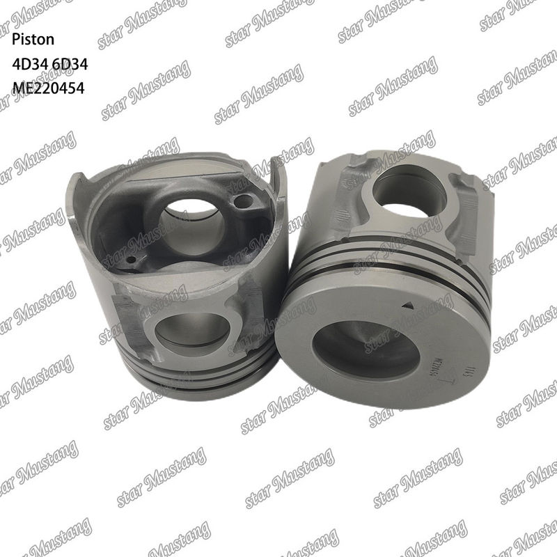 6D34 Furo do pistão do motor 36mm com Alfin com galeria de óleo ME220454 Para peças de reposição do motor Mitsubishi