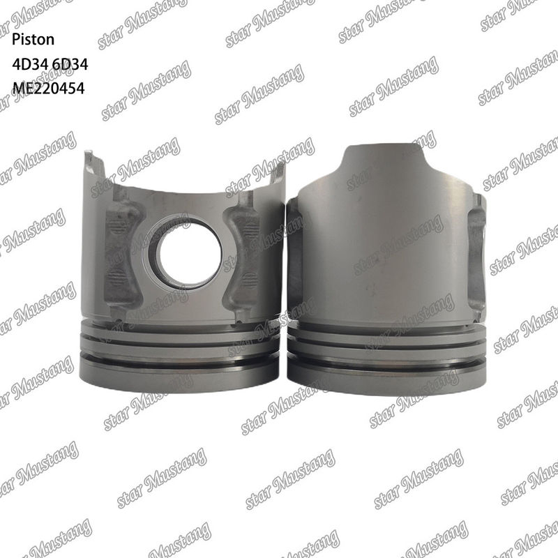 6D34 Furo do pistão do motor 36mm com Alfin com galeria de óleo ME220454 Para peças de reposição do motor Mitsubishi