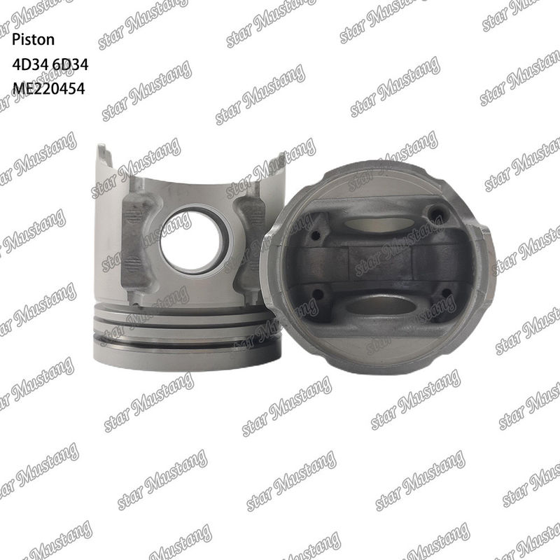 6D34 Furo do pistão do motor 36mm com Alfin com galeria de óleo ME220454 Para peças de reposição do motor Mitsubishi