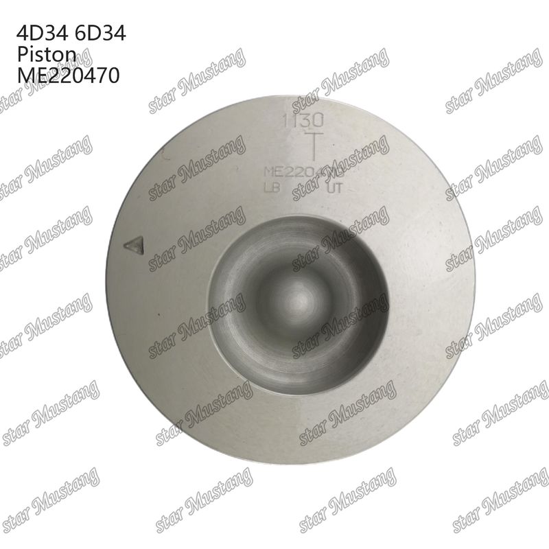 6D34 Furo do pistão do motor 36mm com Alfin com galeria de óleo ME220470 Para peças de reposição do motor Mitsubishi