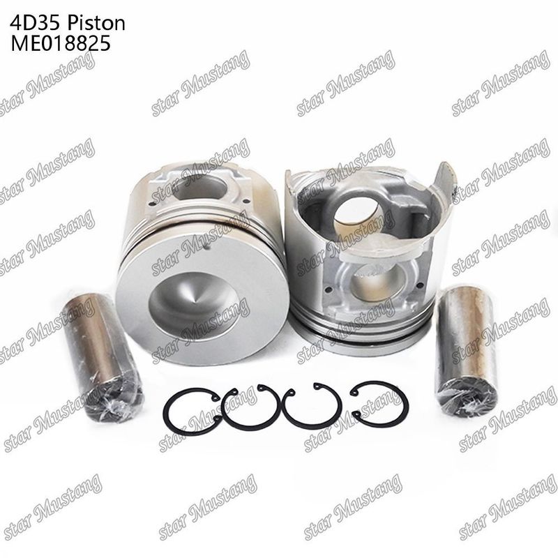 4D35 Motor pistão com Alfin sem óleo galeria ME018825 Para Mitsubishi motores peças sobressalentes