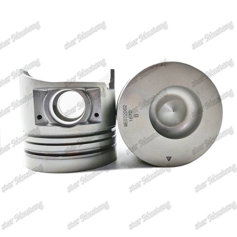 6D16 Câmara de pistão do motor Tamanho 59mm 3×2.5×4mm Furo de alfinete 38mm ME072062 ME072064 Para peças de reposição do motor Mitsubishi
