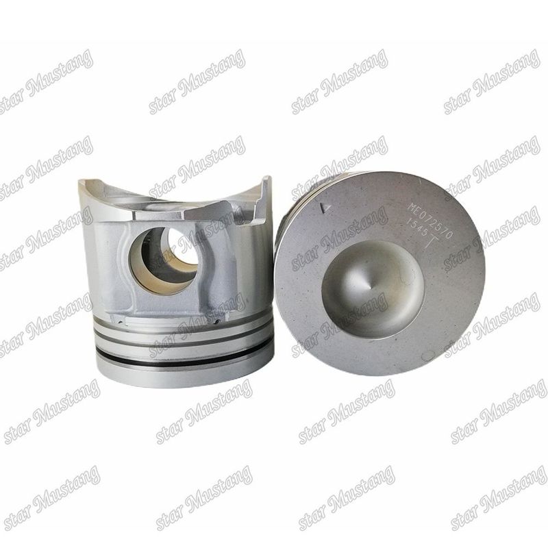 6D16-3AT Câmara de pistão do motor Tamanho 56mm 3kx2.5x4mm Furo de alfinete 42mm ME072570 Para peças de reposição do motor Mitsubishi