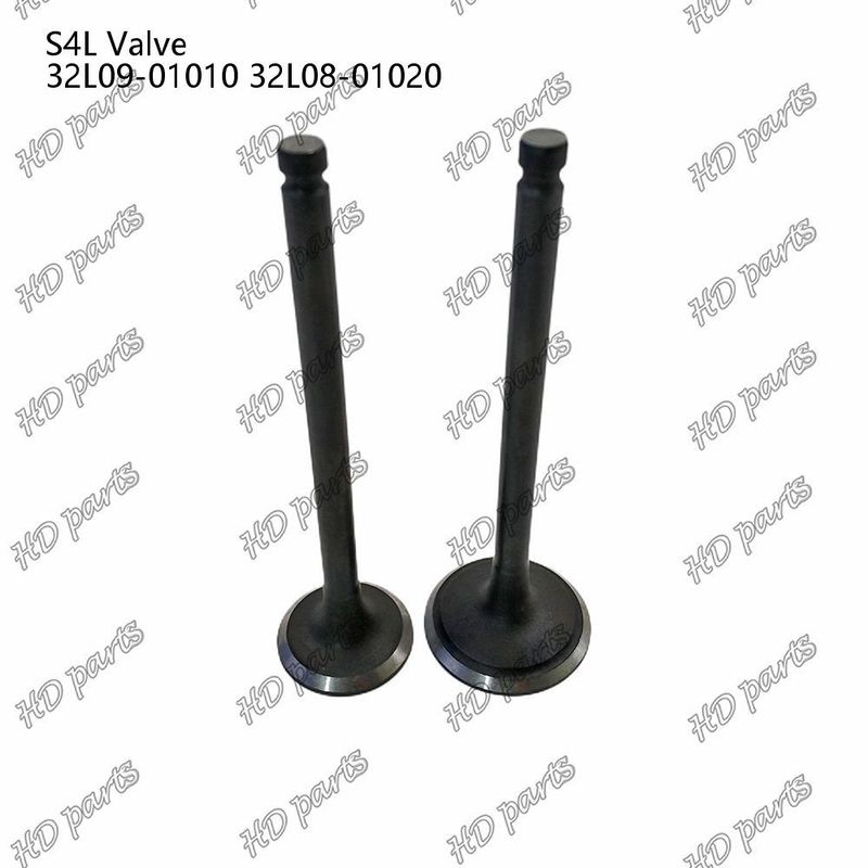 Válvula S4L IN 32L09-01010 EX 32L08-01020 Para peças de reparação de motores diesel Mitsubishi