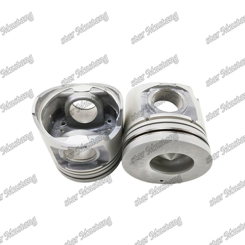 6D16T Câmara de pistão do motor Tamanho 57mm 3kx2.5x4mm Furo de alfinete 42mm ME300199 Para peças de reposição do motor Mitsubishi