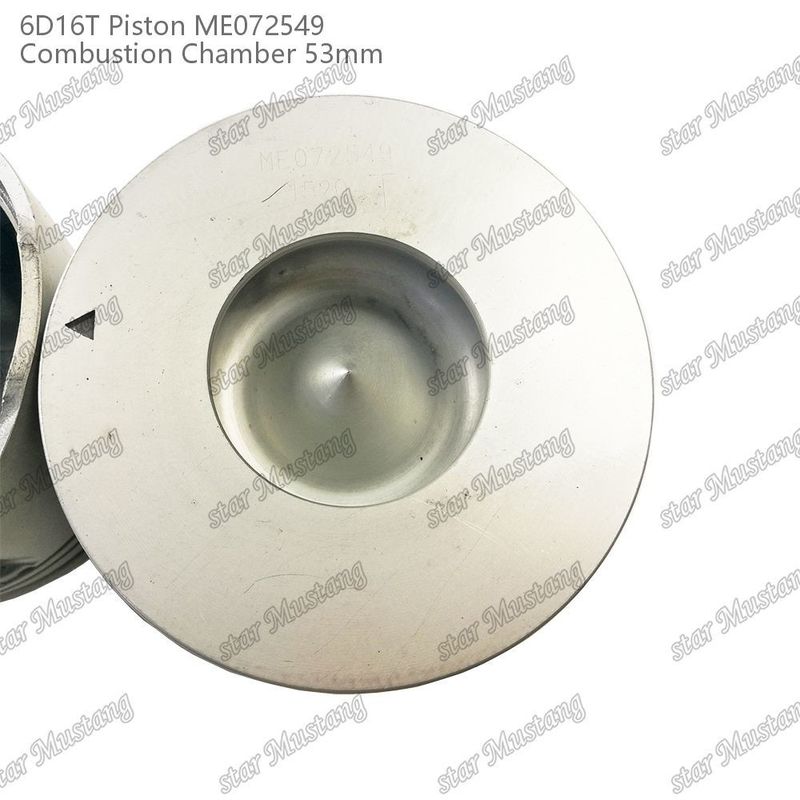 6D16T-24V Câmara de pistão do motor Tamanho 53mm 3kx2.5x4mm Furo de alfinete 38mm ME072549 Para peças de reposição do motor Mitsubishi