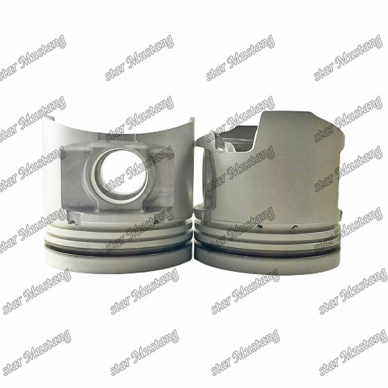 6D17 Câmara de pistão do motor Tamanho 53mm 3×2.5×4mm Furo de alfinete 38mm ME072548 Para peças de reposição do motor Mitsubishi