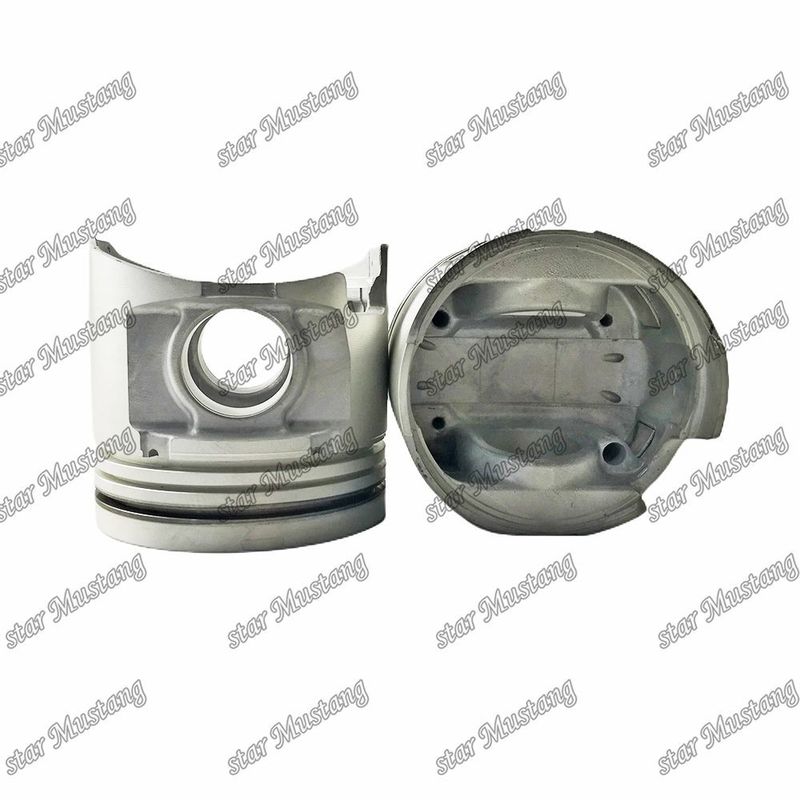 6D17 Câmara de pistão do motor Tamanho 53mm 3×2.5×4mm Furo de alfinete 38mm ME072548 Para peças de reposição do motor Mitsubishi