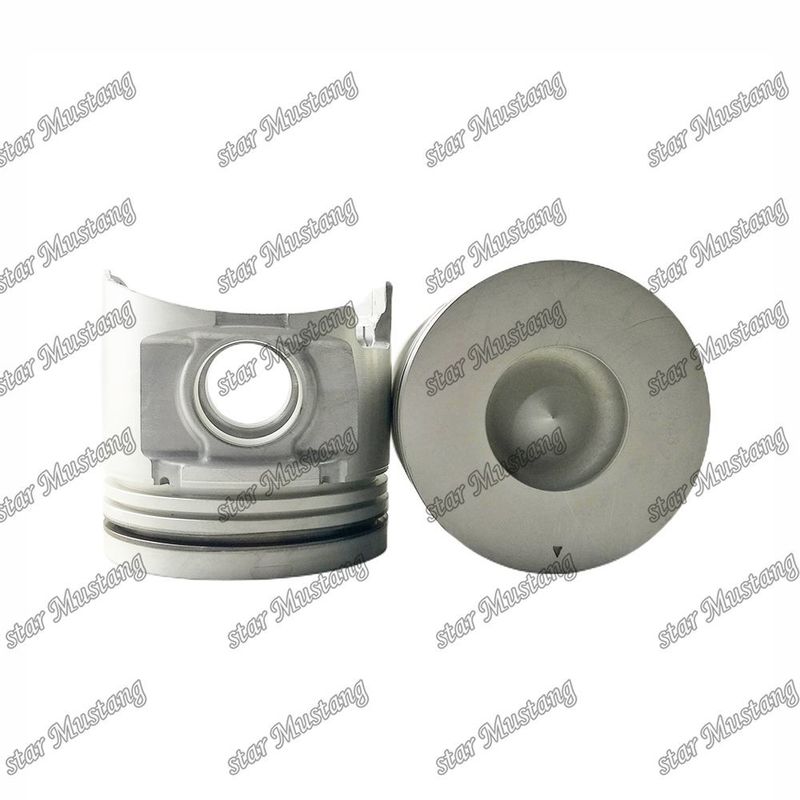 6D17 Câmara de pistão do motor Tamanho 53mm 3×2.5×4mm Furo de alfinete 38mm ME072548 Para peças de reposição do motor Mitsubishi