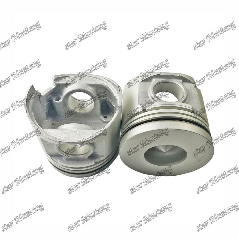 6D17 Câmara de pistão do motor Tamanho 53mm 3×2.5×4mm Furo de alfinete 38mm ME072548 Para peças de reposição do motor Mitsubishi