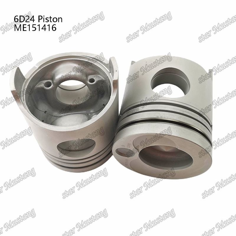 6D24 Câmara de pistão do motor Tamanho 69mm 3.3Kx3x4mm ME151416 Para peças de reposição de motores Mitsubishi