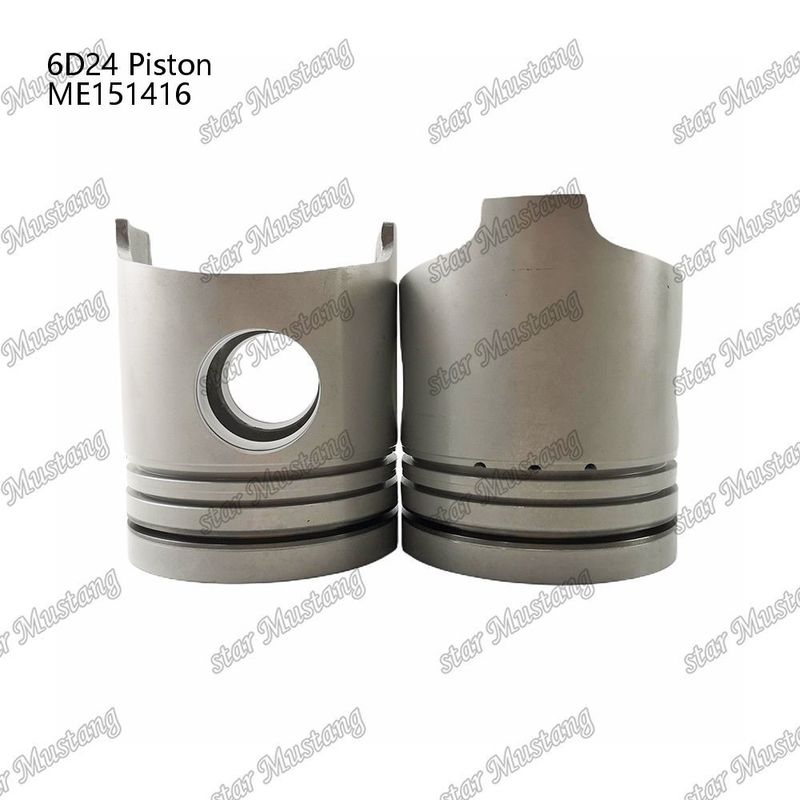 6D24 Câmara de pistão do motor Tamanho 69mm 3.3Kx3x4mm ME151416 Para peças de reposição de motores Mitsubishi