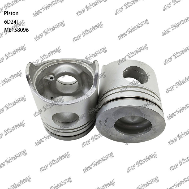 6D24T Câmara de pistão do motor Tamanho 69mm 3.3Kx3x4mm ME158096 Para peças de reposição de motores Mitsubishi