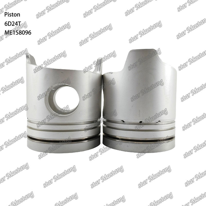 6D24T Câmara de pistão do motor Tamanho 69mm 3.3Kx3x4mm ME158096 Para peças de reposição de motores Mitsubishi