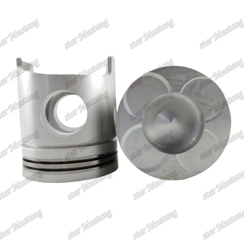 6D40 Câmara de pistões do motor Tamanho 72 mm ME121199 ME121778 Para peças sobressalentes de motores Mitsubishi