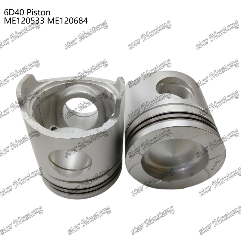 6D40 Câmara de pistões do motor Tamanho 90 mm ME120533 ME120684 Para peças sobressalentes de motores Mitsubishi
