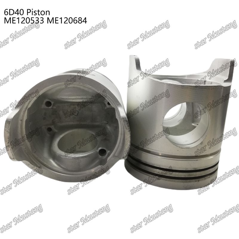 6D40 Câmara de pistões do motor Tamanho 90 mm ME120533 ME120684 Para peças sobressalentes de motores Mitsubishi