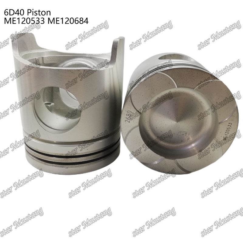 6D40 Câmara de pistões do motor Tamanho 90 mm ME120533 ME120684 Para peças sobressalentes de motores Mitsubishi