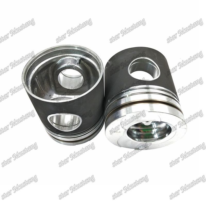 Piston D1146 Flat bottom 65.02501-0785A Para Doosan Diesel Engine Parts Repair