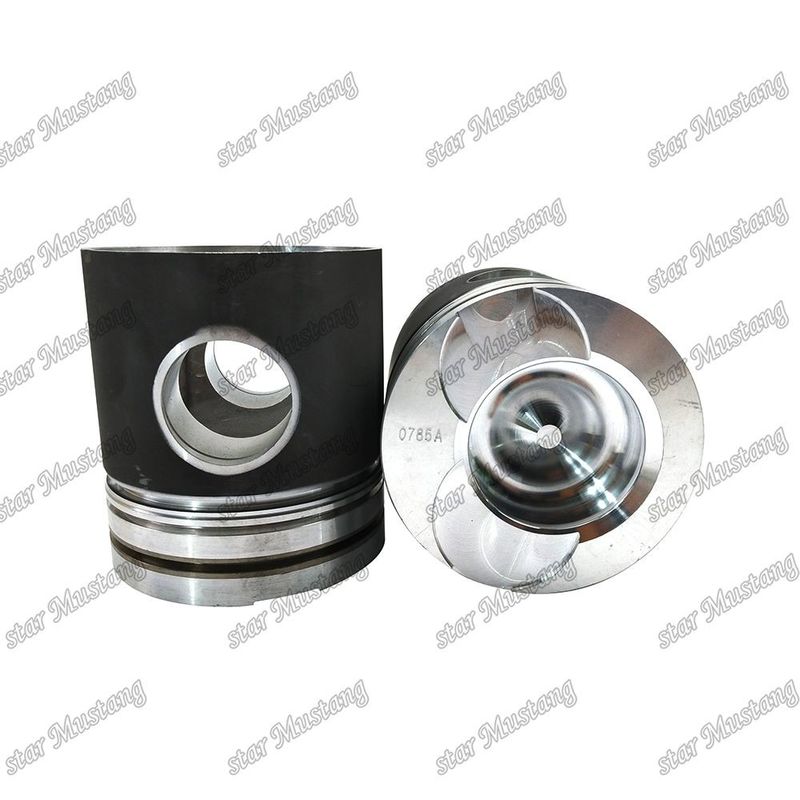 Piston D1146 Flat bottom 65.02501-0785A Para Doosan Diesel Engine Parts Repair