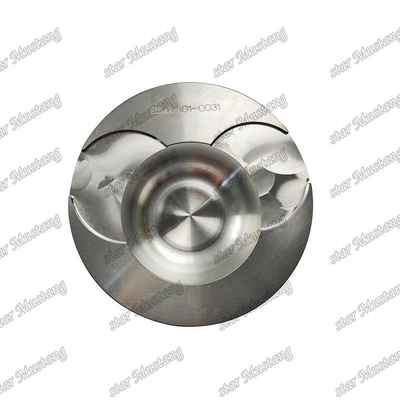 Pisto D2366 fundo pontiagudo 65.02501-0031 Para Doosan Peças de reparação de motores a diesel