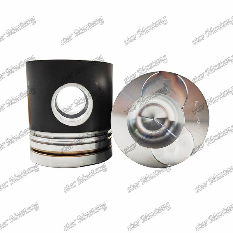 Pisto D2366 fundo pontiagudo 65.02501-0031 Para Doosan Peças de reparação de motores a diesel