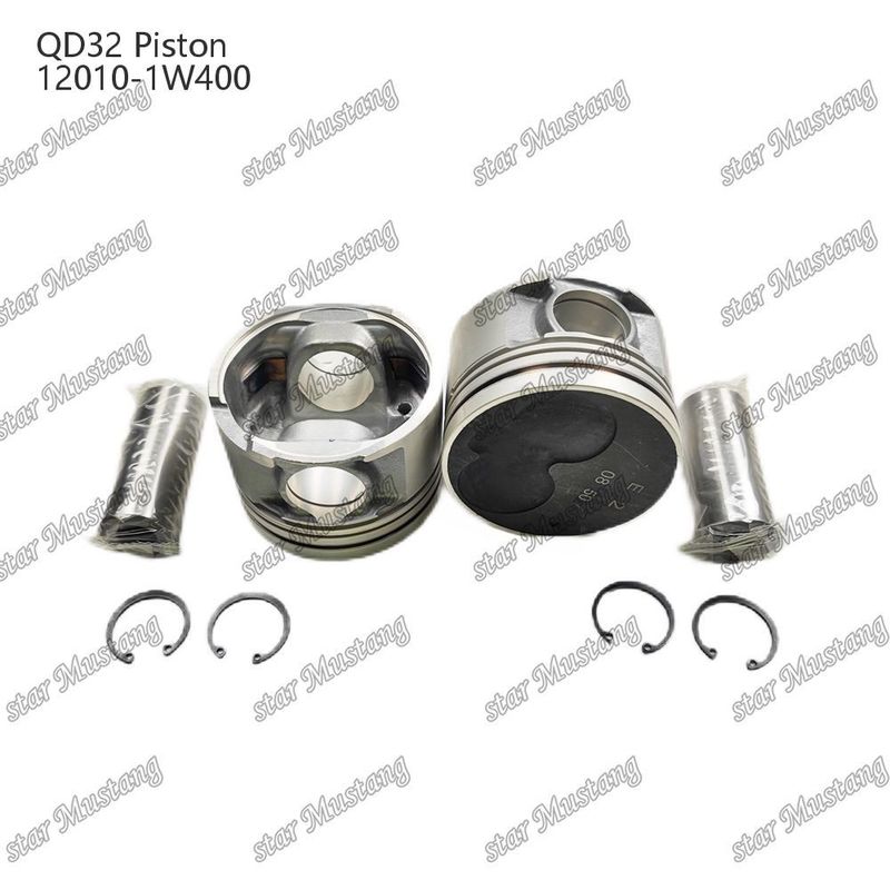 QD32 Motor pistão com galeria de óleo 12010-1W400 Para Mitsubishi motores peças de reposição