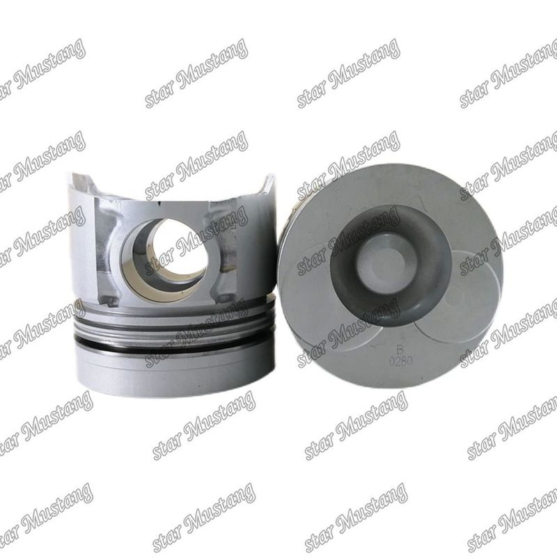 Pisto DB58 DH220-5 Furo de alfinete 36mm Câmara de combustão 54mm 65.02501-0280 Para peças de reparo de motores a diesel Doosan